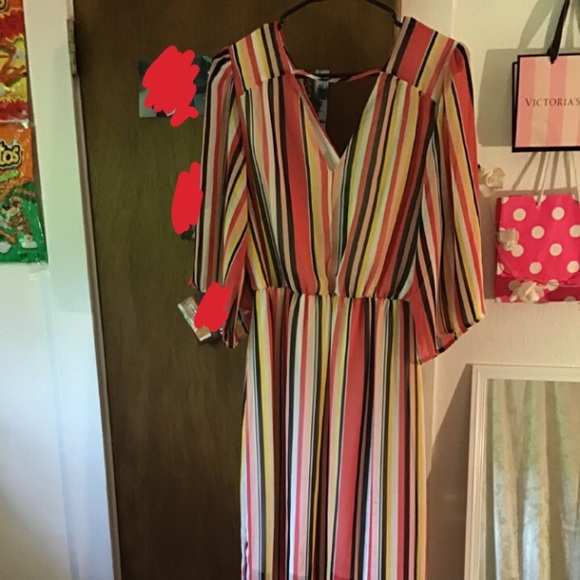 Women’s Large Striped Dress - Picture 1 of 4